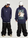 Men's Freestyle Terrain Park Baggy Snow Hoodies