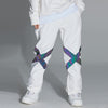 Women's Unisex Arctic Queen Glimmer Neon Light Cross X Snow Pants