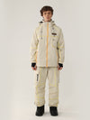 Men's Air Pose Mountain Breaker Stripe Cargo Snow Jacket & Pants