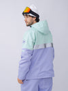 Men's Dawnski Alpine Ranger Colorblock Anorak Snowboard Jacket