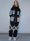 Women's RAWRWAR Winter Space Reflective Snowboard Jacket & Pants