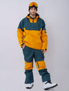 Men's Dawnski Alpine Colorblock Anorak Snow Jacket