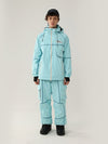 Men's Air Pose Mountain Breaker Stripe Cargo Snow Jacket & Pants