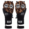 Women's Gsou Snow Mascot Furry Snowboard Gloves Winter Mittens