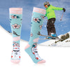 Boy & Girl Nandn Cute Pattern Unisex Ski & Snowboard Socks