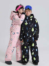 Girl & Boy's Penguin One Piece Snowsuits