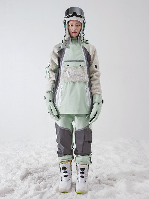 Women's Vector Winter Choice Colorblock Two Piece Snowsuit