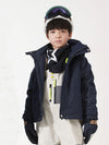 Boy & Girls Vector Boundary Line Winter Sportswear Waterproof Ski Jacket