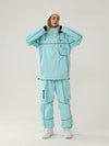 Women's Air Pose Mountain Breaker Stripe Cargo Snow Jacket & Pants