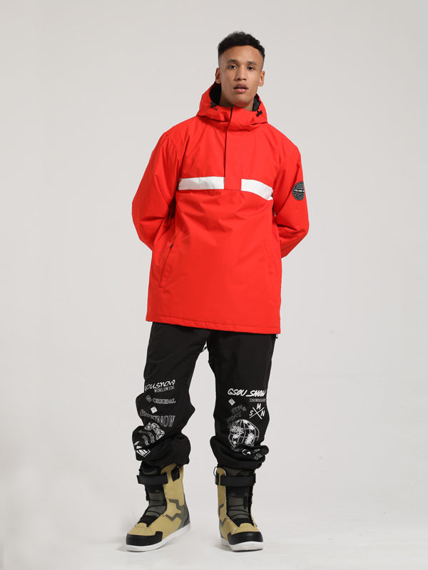 Men's Gsou Snow Light Zone Anorak Snowboarding Suit