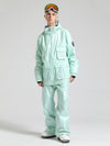 Women's Gsou Snow Neon Holographic Cargo Snow Jacket & Pants Sets