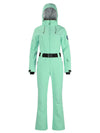Women's Gsou Snow Classic Belted Flare Ski Suit One Piece