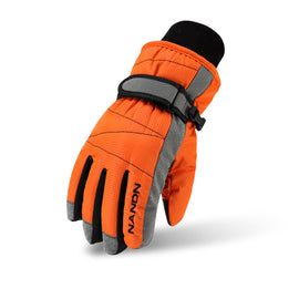 Kid's Nandn Winter Waterproof Mountains Ski Gloves