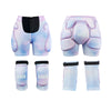 Nandn Unisex Tri-Flex Protective Shorts & Knee Pads Set
