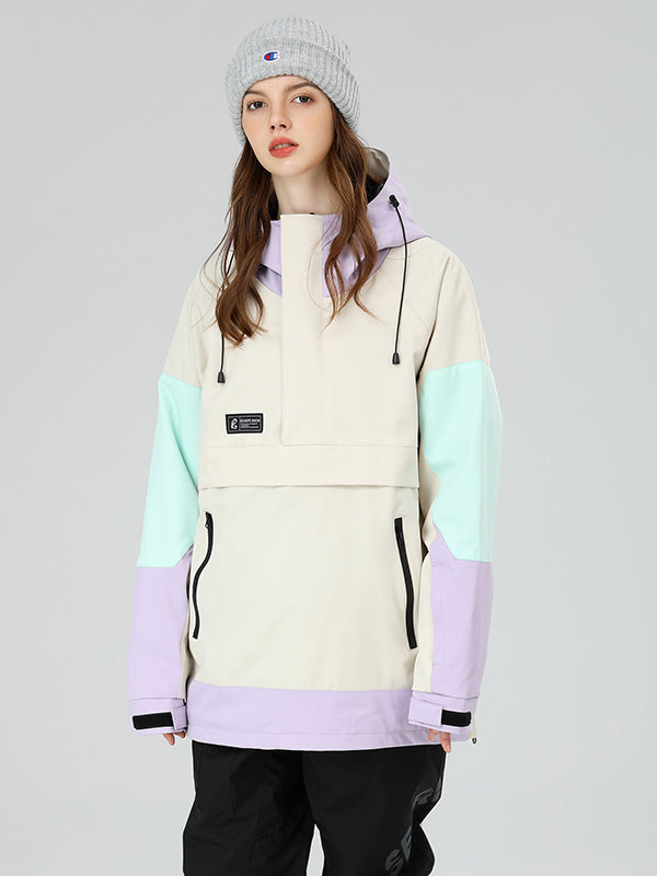 Women's Searipe Mountain Breaker Colorblock Anorak Snow Jacket