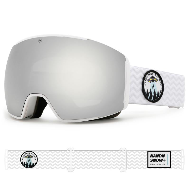 frameless snow goggles Nandn Unisex Optics Winter Fashion Frameless Snowboard Ski Goggle