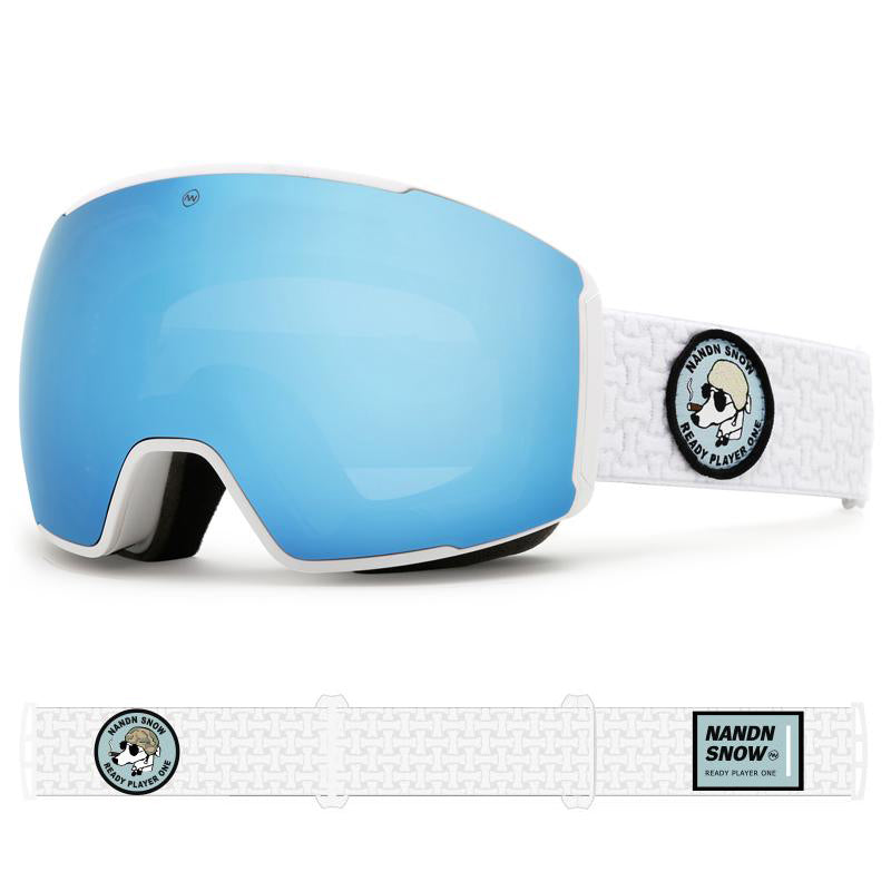 nandn ski goggles Nandn Unisex Optics Winter Fashion Frameless Snowboard Ski Goggle