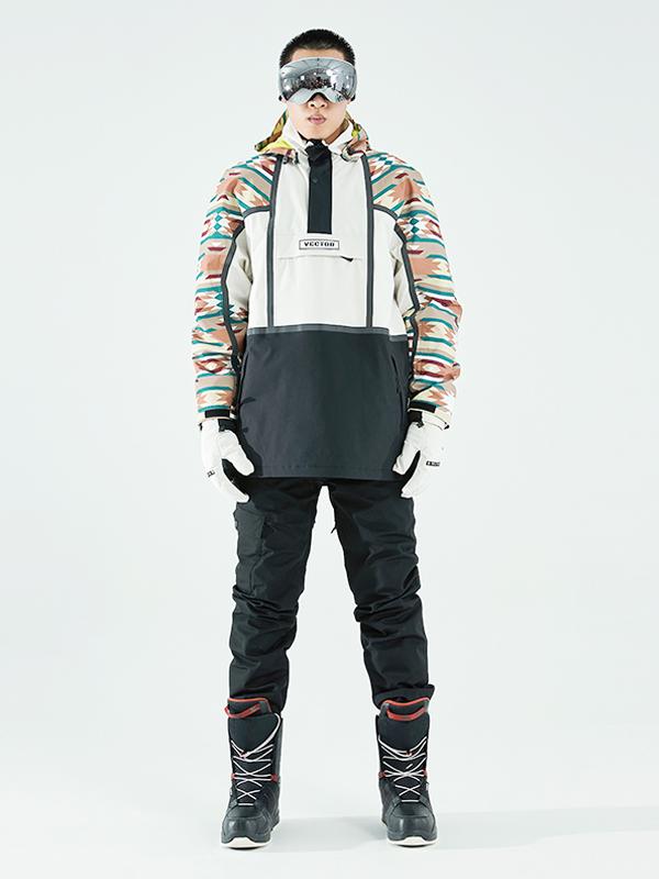 Men's Vector Unisex Reflective Indian Fall Winter Snow Suit