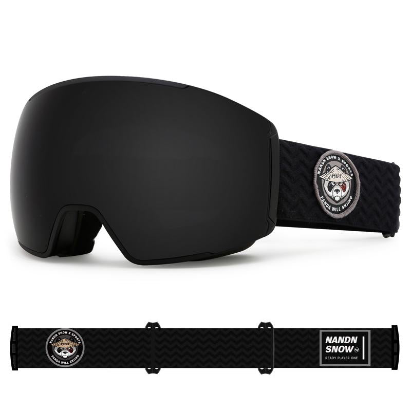 panda ski goggles Nandn Unisex Optics Winter Fashion Frameless Snowboard Ski Goggle