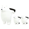 Kid's Nandn Unisex Cute Polar Bear Animals Snow Hip Pads & Knee Pads Set