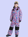 Boy & Girls Unisex Phibee One Piece Stylish Ski Suits Winter Jumpsuit Snowsuits