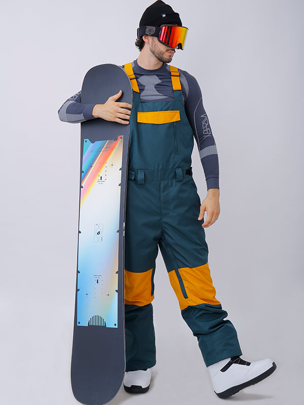 Men's Dawnski Alpine Ranger Bibs Overall Snowboard Pants