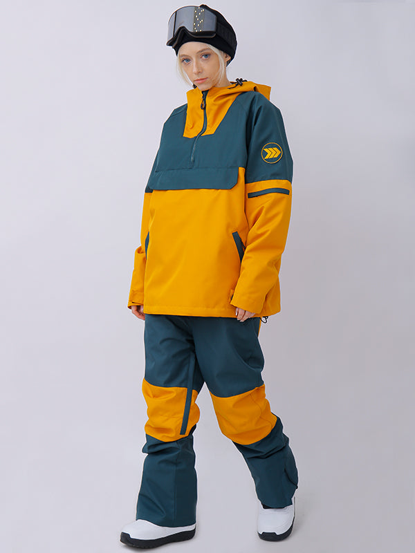 Women's Dawnski Alpine Ranger Colorblock Anorak Snowsuits