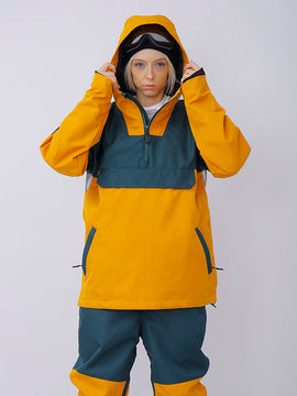 Women's Dawnski Alpine Ranger Colorblock Anorak Snow Jacket