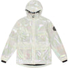 Men's Gsou Snow Neon Holographic Cargo Snowboard Coats