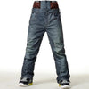 Men's Freestyle Outdoor Stretchy Relaxed Durable Waterproof Jeans 