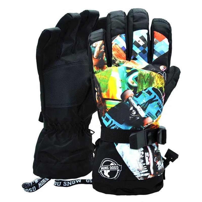 Men's Waterproof Adventure Snowboard Gloves