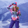 Women's Gsou Snow 15k Mountain Landscape Snowboard Jacket - snowverb